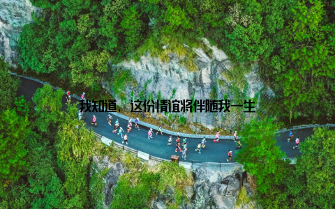 我知道, 这份情谊将伴随我一生