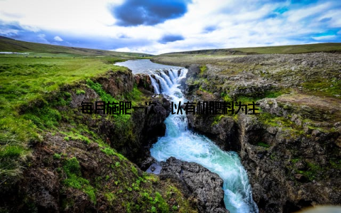 每月施肥一次, 以有机肥料为主