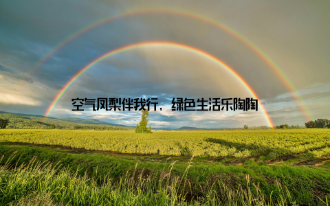 空气凤梨伴我行, 绿色生活乐陶陶