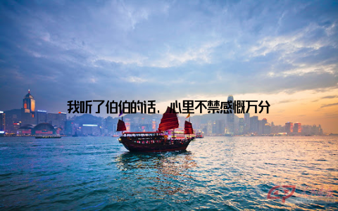 我听了伯伯的话, 心里不禁感慨万分