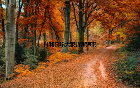 让我来给大家娓娓道来